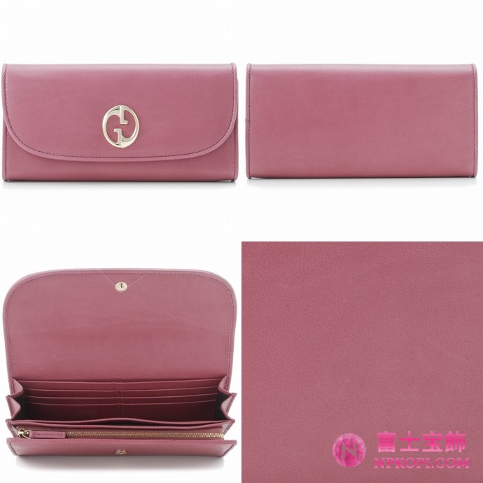 GUCCI/グッチ 2012年春夏グッチ1973 フラップ長財布 245739 ANK0G 5516 